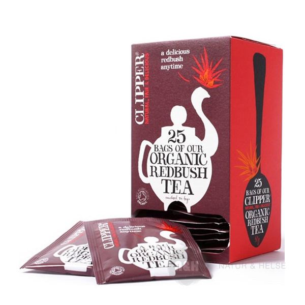 Rooibos Te Clipper 25 breve �kologisk